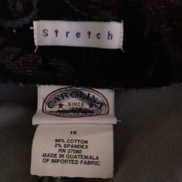 Womens size 16 corduroy pants by Carolina Blues - Picture 6 of 6